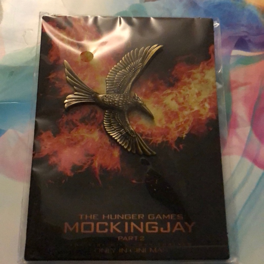 The Hunger Games Mockingjay pin